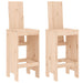 Set mobilier de bar, 3 piese, lemn masiv de pin thumbnail 3