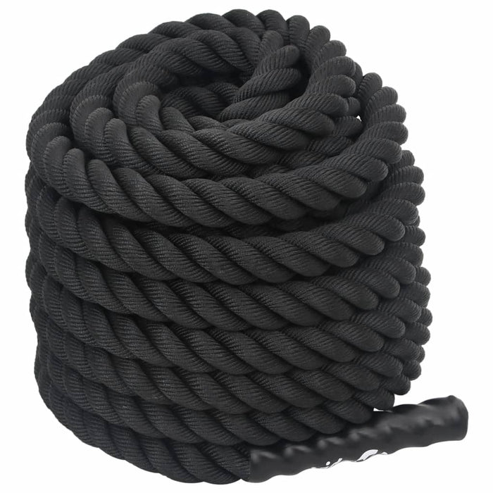 Frânghie de lucru, negru, 15 m, 11 kg, poliester