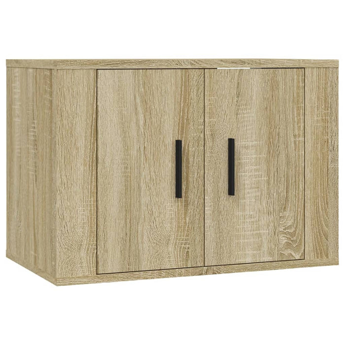 Dulapuri TV montate pe perete 2 buc stejar sonoma 57x34,5x40 cm