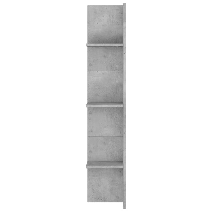 Comodă TV, gri beton, 152x22x113 cm, lemn prelucrat