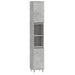 Set mobilier de baie, 3 piese, gri beton, lemn compozit thumbnail 5