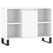 Set mobilier de baie, 3 piese, alb, lemn compozit thumbnail 9