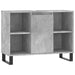 Set mobilier de baie, 3 piese, gri beton, lemn compozit thumbnail 9