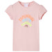 Tricou pentru copii, roz deschis, 104 thumbnail 1