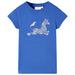 Tricou pentru copii, albastru cobalt, 92 thumbnail 2