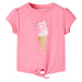 Tricou pentru copii, roz fosforescent, 92 thumbnail 1