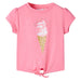 Tricou pentru copii, roz fosforescent, 104 thumbnail 1