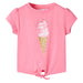 Tricou pentru copii, roz fosforescent, 116 thumbnail 1