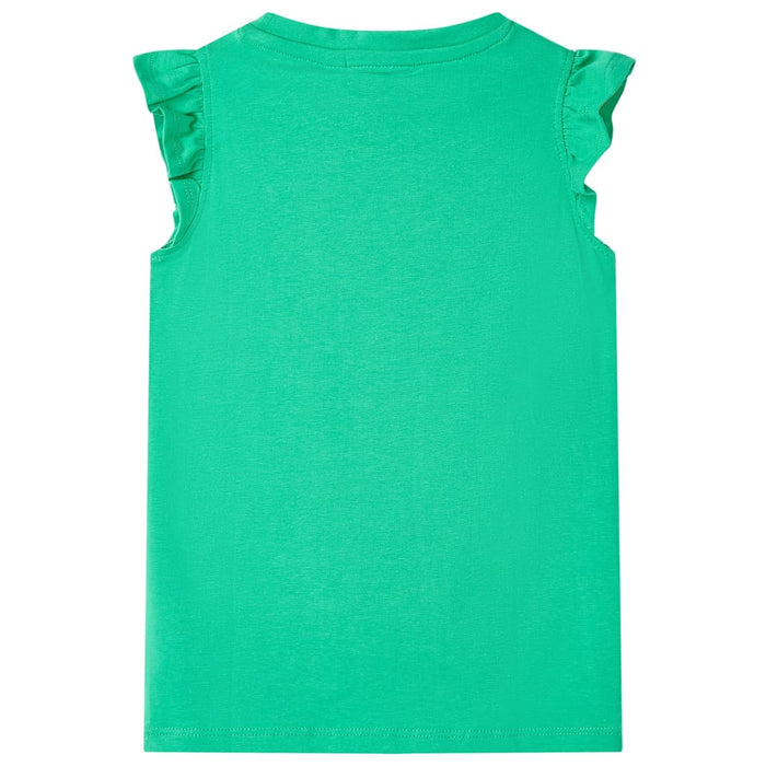 Tricou pentru copii, verde, 104