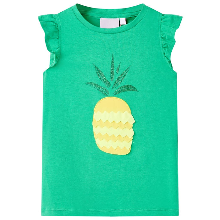 Tricou pentru copii, verde, 140