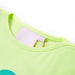 Tricou pentru copii, galben neon, 104 thumbnail 3