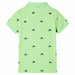 Tricou polo pentru copii, verde neon, 92 thumbnail 2