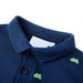 Tricou polo pentru copii, bleumarin, 92 thumbnail 3