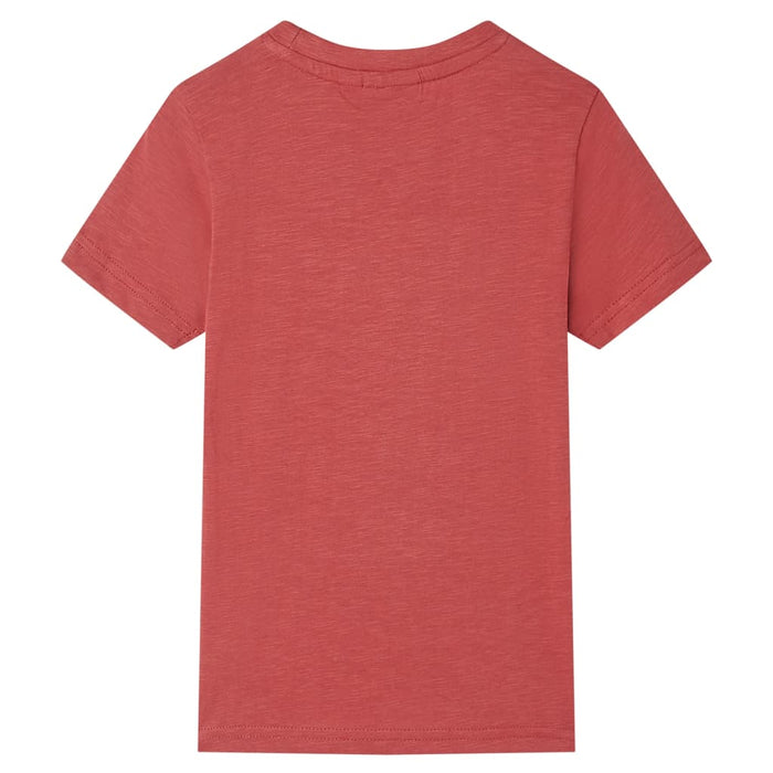 Tricou pentru copii, paprika, 104