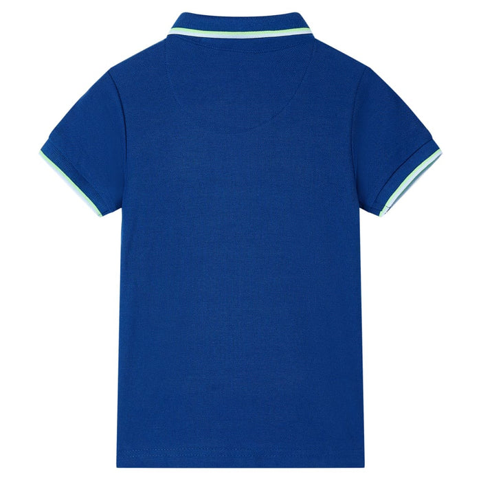 Tricou polo pentru copii, albastru închis, 116