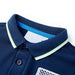 Tricou polo pentru copii, bleumarin, 92 thumbnail 3