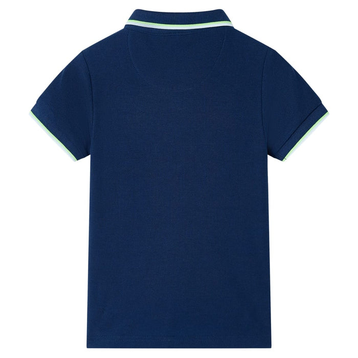 Tricou polo pentru copii, bleumarin, 116