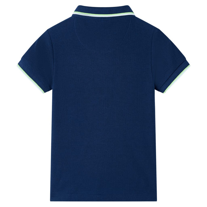 Tricou polo pentru copii, bleumarin, 140