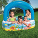 Bestway Piscină de joacă cu baldachin, albastru, 140x140x114 cm, 52192 thumbnail 1