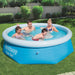 Bestway Piscină gonflabilă Fast Set, 244x66 cm, rotundă, 57265 thumbnail 1