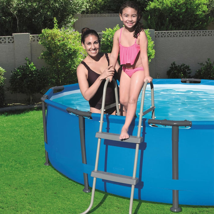 Bestway Scară pentru piscină cu 2 trepte Flowclear, 84 cm