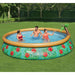 Bestway Set de piscină gonflabilă Fast Set Paradise Palms, 457x84 cm thumbnail 1