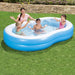 Bestway Piscină Big Lagoon Family Pool, 262x157x46 cm thumbnail 1