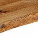 Blat de masă contur organic 120x20x3,8 cm lemn masiv de mango thumbnail 6