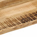 Blat de masă contur natural 110x40x2,5 cm lemn masiv mango brut thumbnail 7