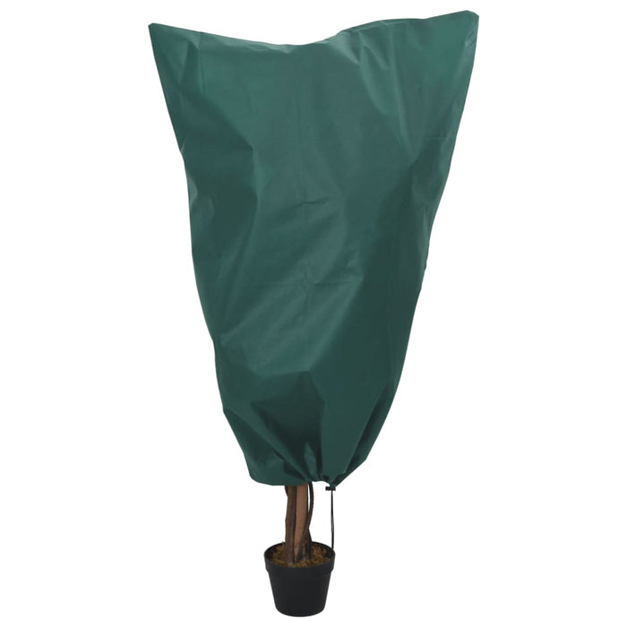 Protecții fleece pentru plante cu șnur 12 buc 70 g/m² 0,8x1,2 m