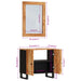 Set mobilier de baie, 2 piese, lemn masiv de acacia thumbnail 11