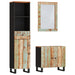 Set mobilier de baie, 3 piese, lemn masiv reciclat thumbnail 2