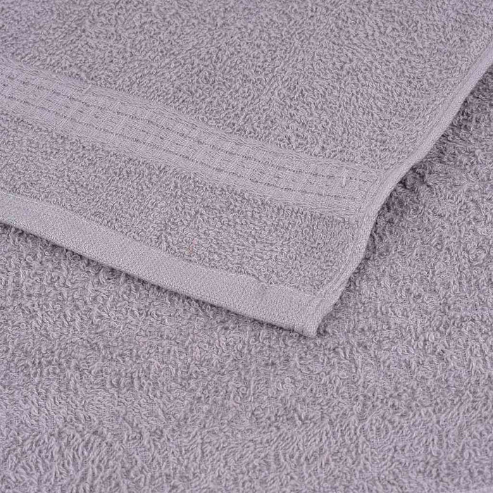 Prosoape de duș 4 buc Gri 70x140 cm 360 g/m² 100% bumbac