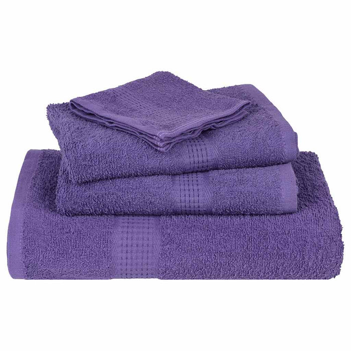 Prosoape de duș 2 buc Violet 70x140 cm 360 g/m² 100% bumbac