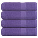 Prosoape de duș 4 buc Violet 70x140 cm 360 g/m² 100% bumbac thumbnail 1