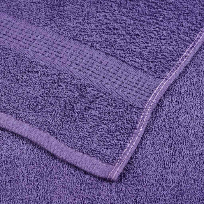 Prosoape de duș 10 buc Violet 70x140 cm 360 g/m² 100% bumbac