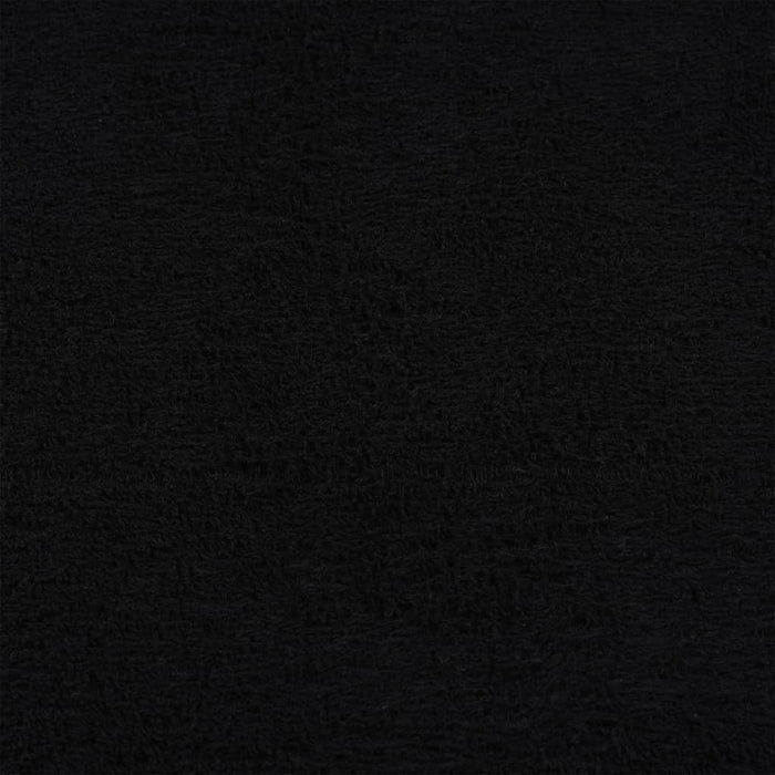 Prosoape de duș 2 buc Negru 70x140 cm 360 g/m² 100% bumbac