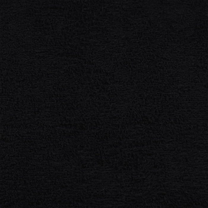 Prosoape de duș 10 buc Negru 70x140 cm 360 g/m² 100% bumbac