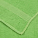 Prosoape de duș 2 buc Verde măr 70x140 cm 360 g/m² 100% bumbac thumbnail 6