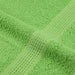 Prosoape de duș 4 buc Verde măr 70x140 cm 360 g/m² 100% bumbac thumbnail 7