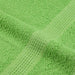 Prosoape de duș 10 buc Verde măr 70x140 cm 360 g/m² 100% bumbac thumbnail 7