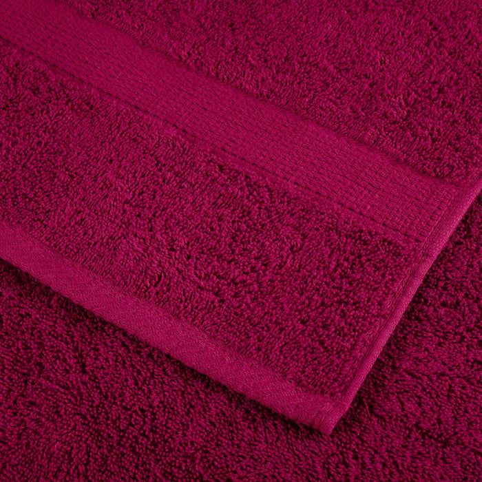 Prosoape premium 2 buc. roșu bordo 30x30 cm 600 gsm 100% bumbac