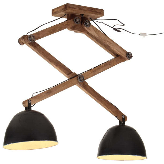 Lampă de tavan 25 W, negru, 29x18x85 cm, E27