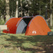 Cort de camping tunel 4 persoane, portocaliu, impermeabil thumbnail 3