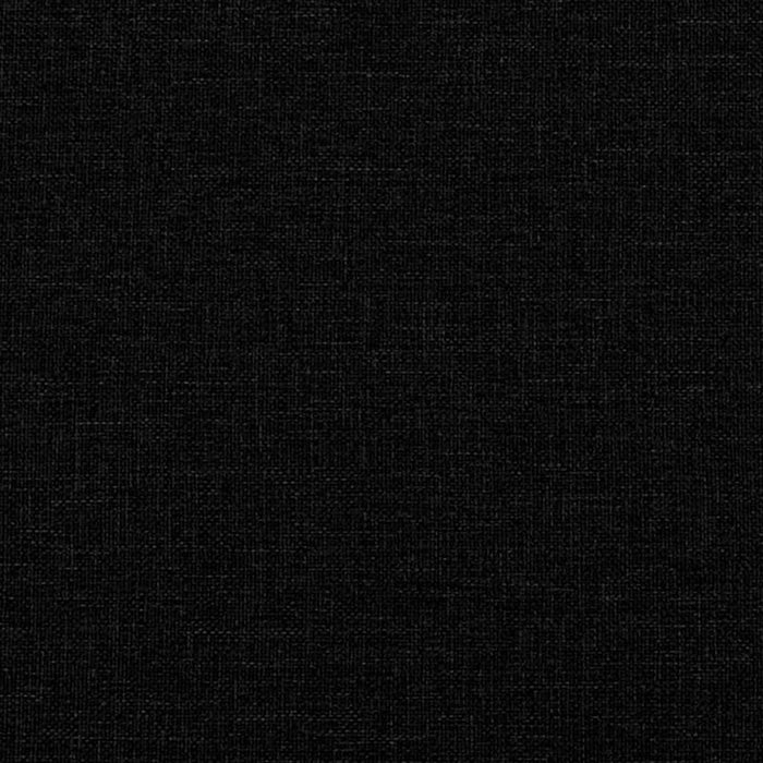 Pernă pentru tăblie de pat, negru, 80 cm, material textil