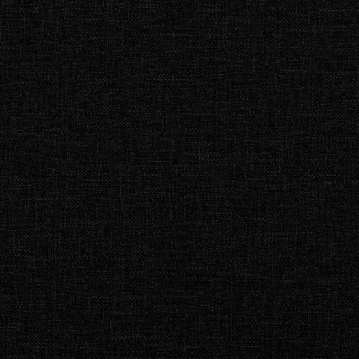 Pernă pentru tăblie de pat, negru, 140 cm, material textil