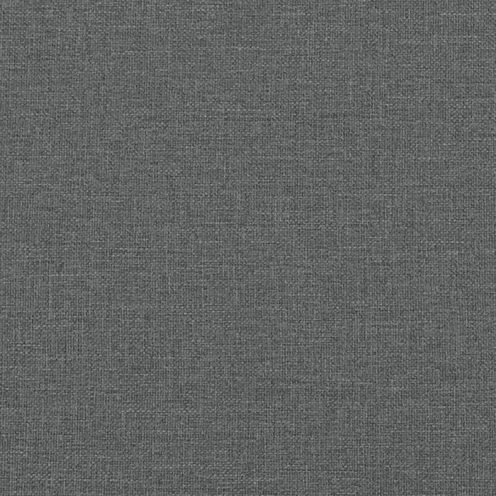 Pernă pentru tăblie de pat, gri închis, 140 cm, material textil