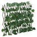 Spalier frunze struguri artificiale extensibil, verde 190x60 cm thumbnail 1