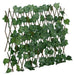 Spalier frunze struguri false extensibil 5 buc verde 190x60 cm thumbnail 2