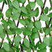 Spalier iederă artificială extensibil, 5 buc., verde, 180x65 cm thumbnail 6